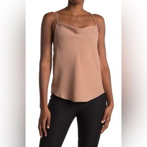 Lucy Paris Genevieve Cami Tank In Taupe Size Large (MSRP $60)